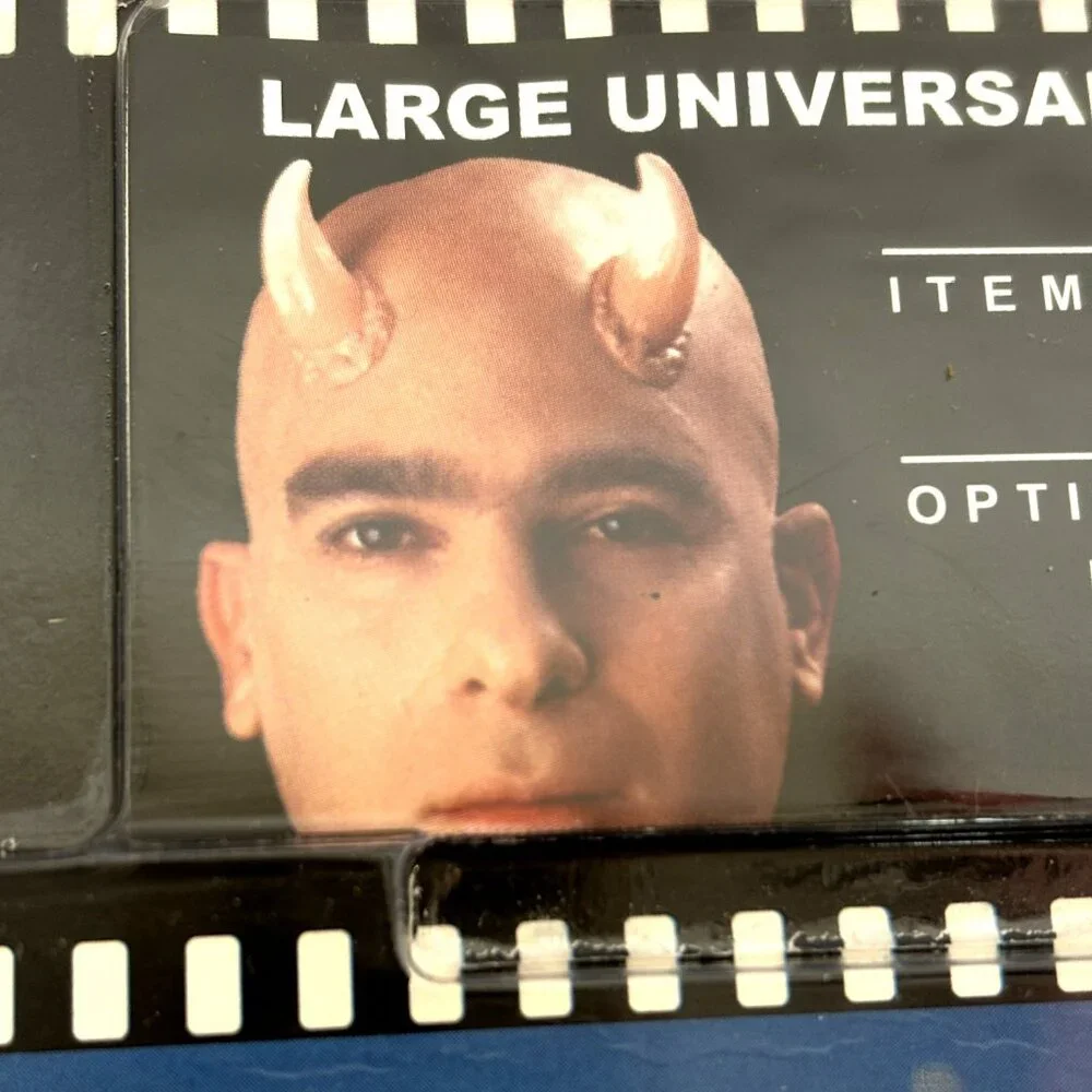 Cinema Secrets Woochie Large Universal Devil Horns Latex Appliance NWT NOS